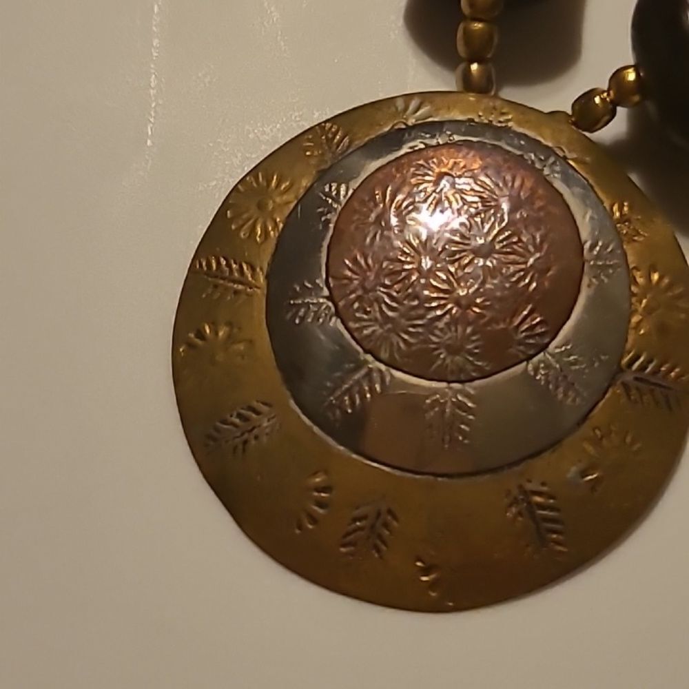 Mixed Metal Necklace - Picture 4 of 6